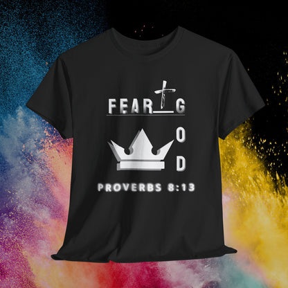 Fear God Hate Evil Shirt | Men | Plain Vision Brand