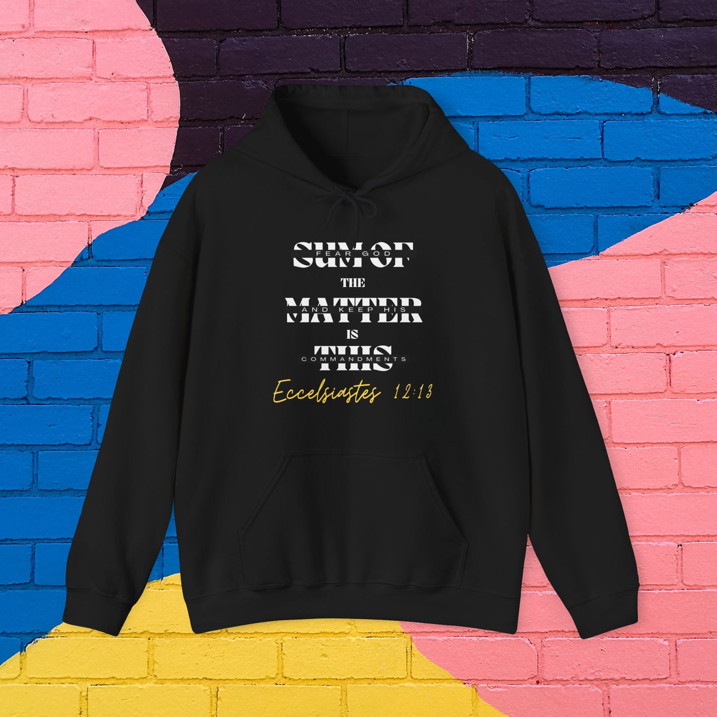 Women's "Fear God" Series Heavy Blend™ Hooded Sweatshirt