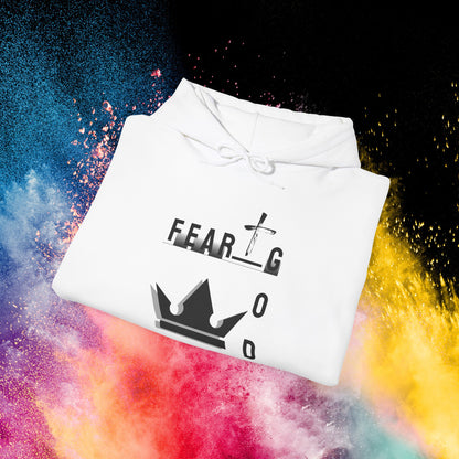 Fear God Hate Evil | Men Hoodie | Plain Vision Brand