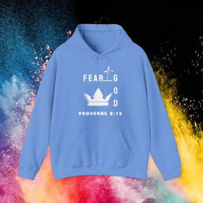 Fear God Hate Evil | Men Hoodie | Plain Vision Brand