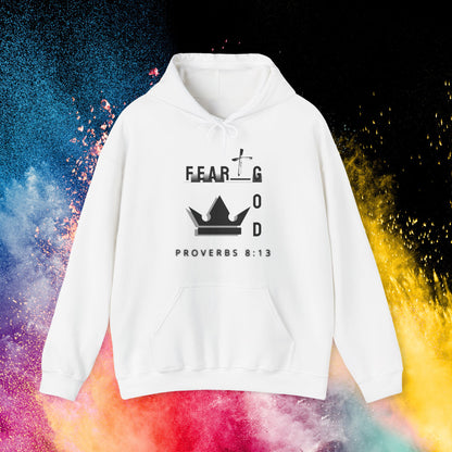 Fear God Hate Evil | Men Hoodie | Plain Vision Brand