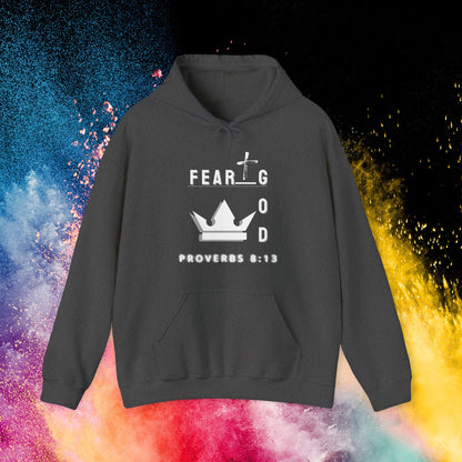 Fear God Hate Evil | Men Hoodie | Plain Vision Brand