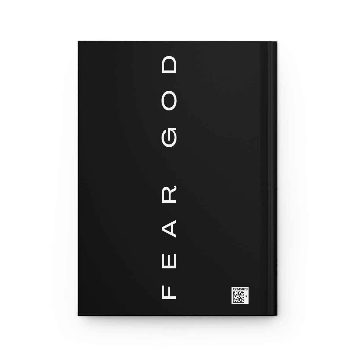 "Fear God" Collection: Ecclesiastes 12:13-Hardcover Journal Matte Christian Journal - Plain Vision Brand