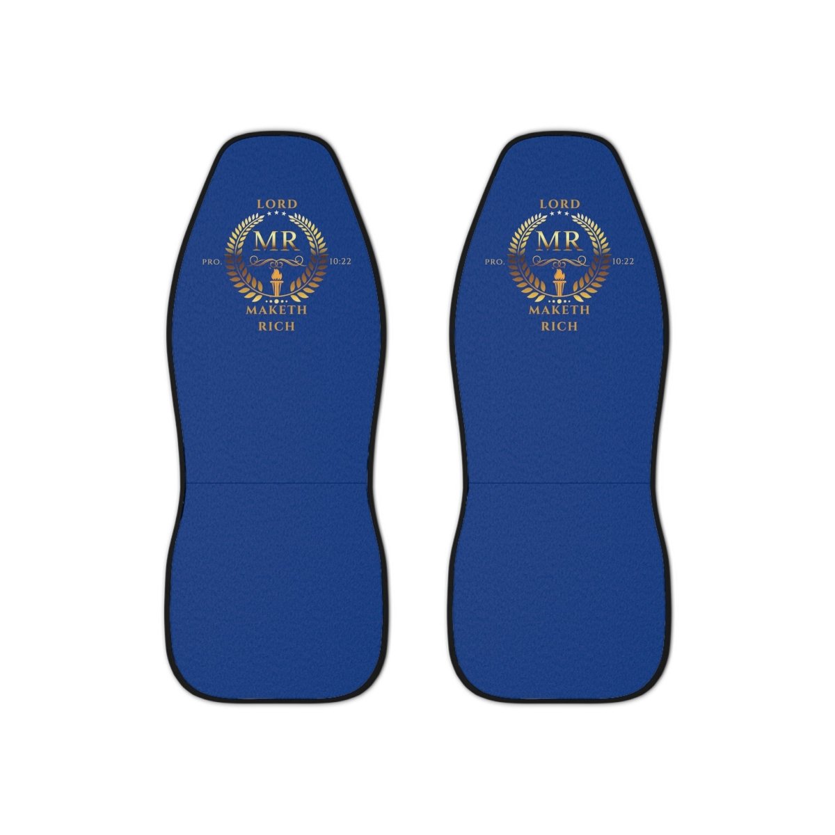 "Maketh Rich" Collection: Proverbs 10:22 Car Seat Covers - Plain Vision Brand
